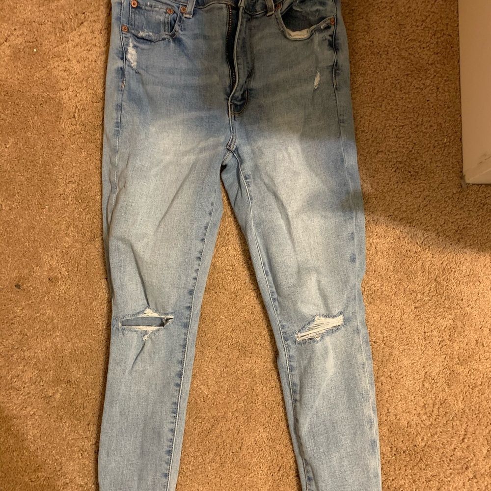 American eagle super high rise jegging